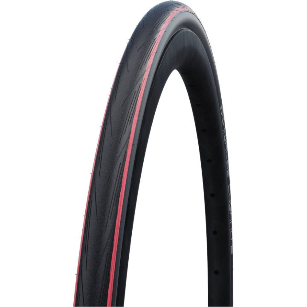 Schwalbe Lugano II K-Guard, Red Stripes | Active | Silca | 25-622 Folding Tire