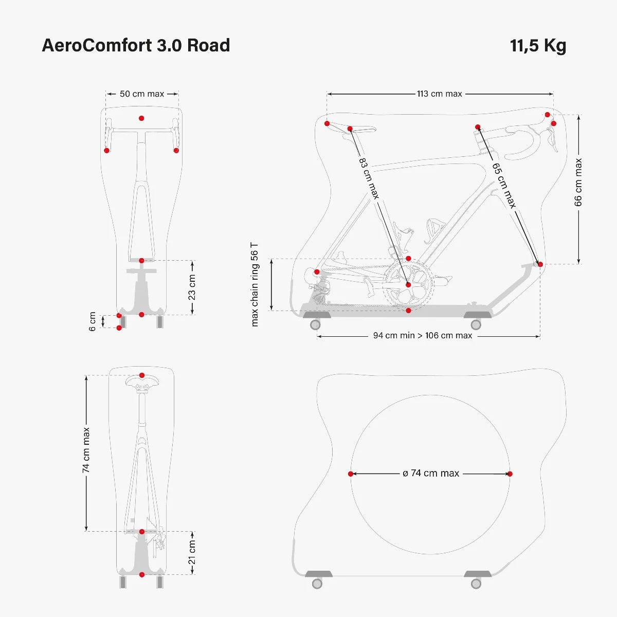 Scicon Aerocomfort Road Tour De France Edition