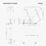 Scicon Aerocomfort Road Tour De France Edition