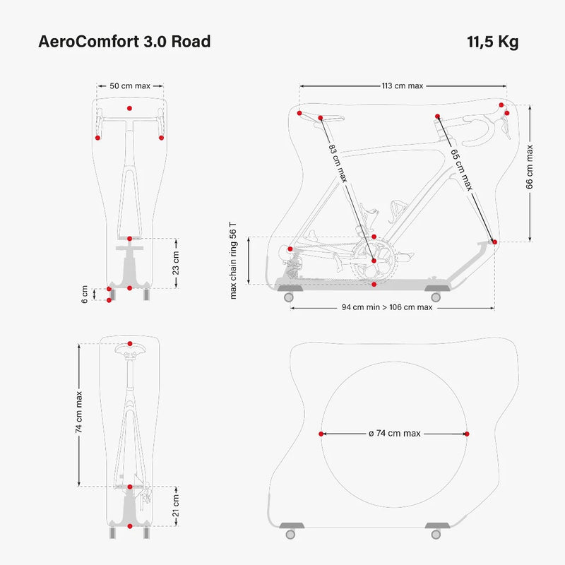 Scicon Aerocomfort Road Tour De France Edition