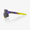 100% S3 Matte Metallic Digital Brights Smoke Lens Eyewear - Wolfis
