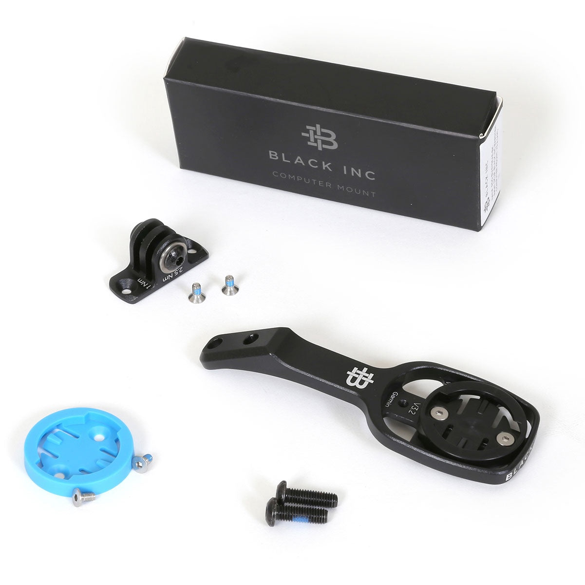 Black Inc V3.2 Barstem Computer Mount with Light/GoPro Mount