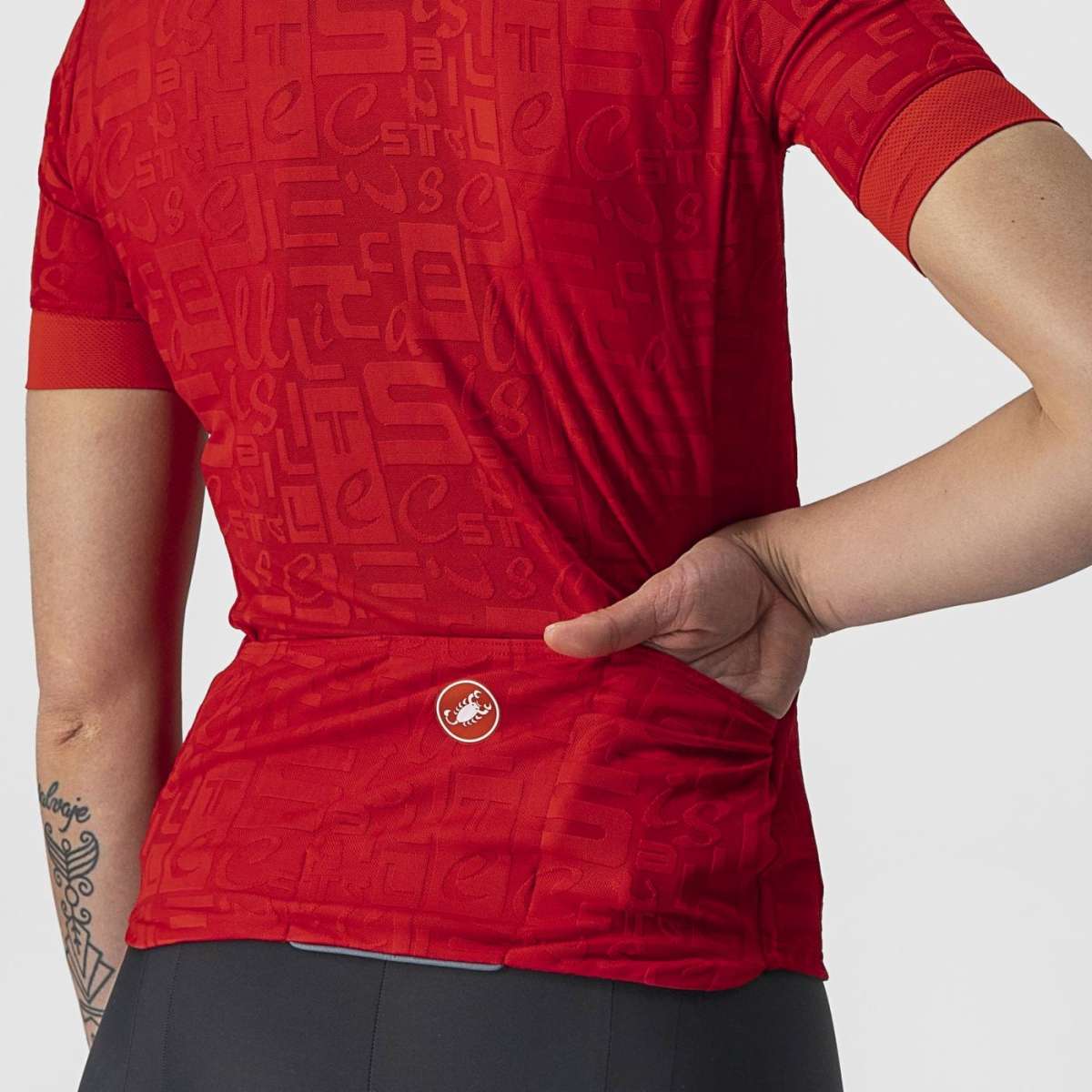 Castelli Promessa Jacquard Women Jersey - Wolfis