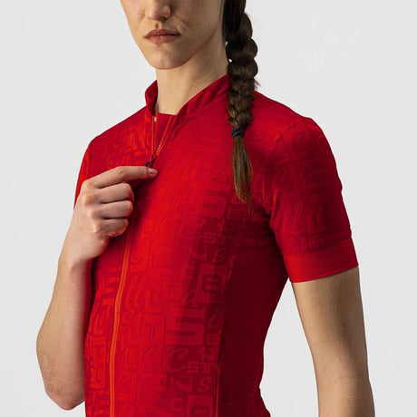 Castelli Promessa Jacquard Women Jersey - Wolfis