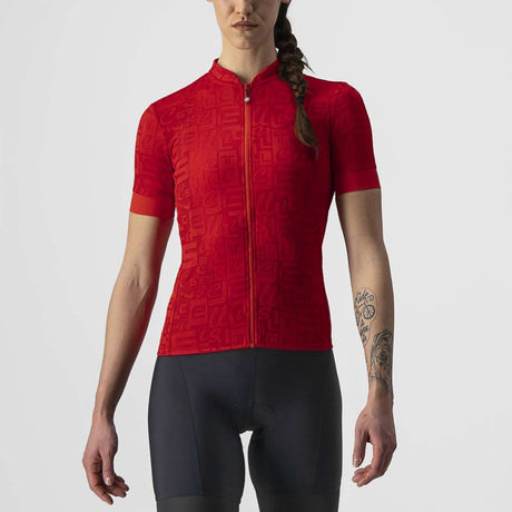 Castelli Promessa Jacquard Women Jersey - Wolfis