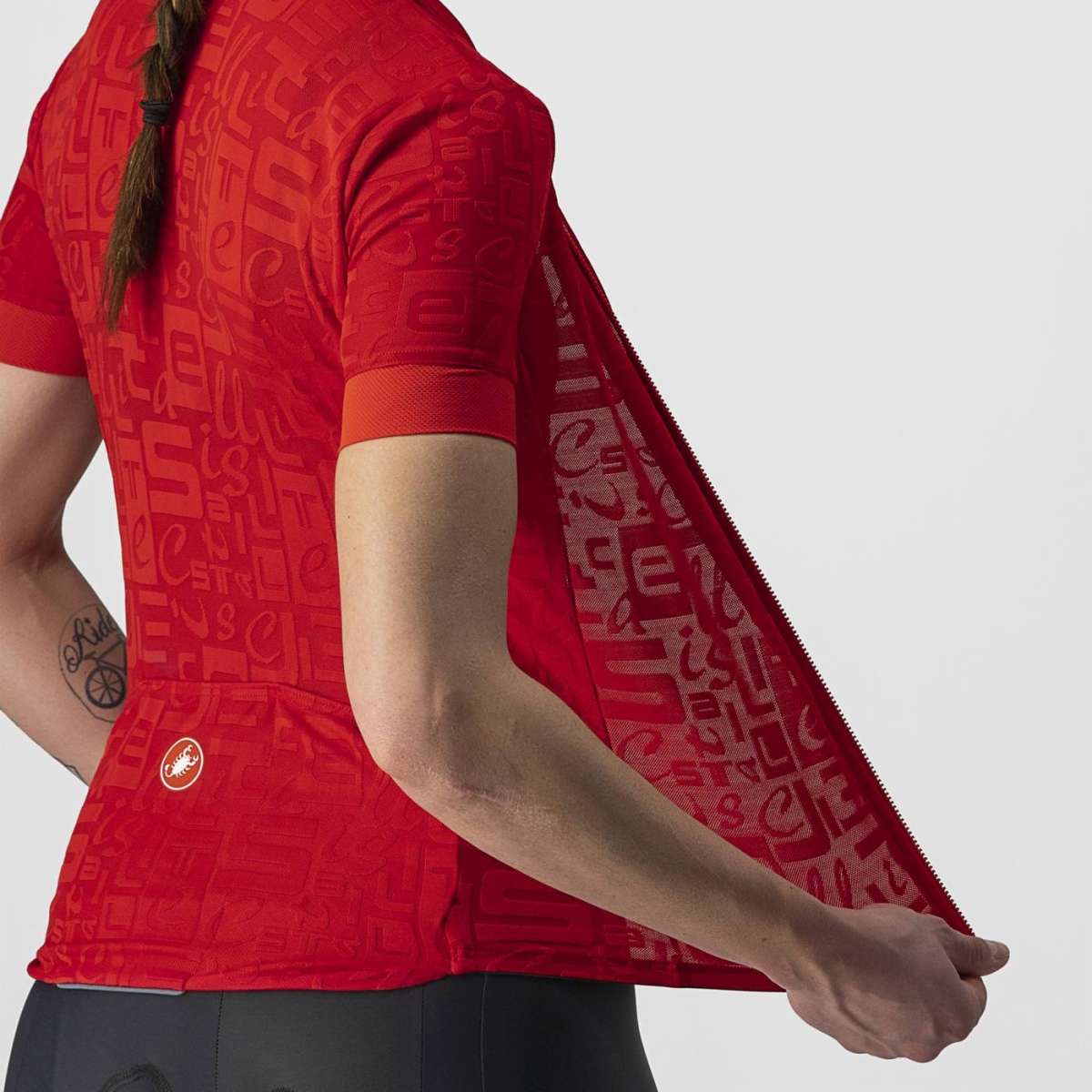Castelli Promessa Jacquard Women Jersey - Wolfis