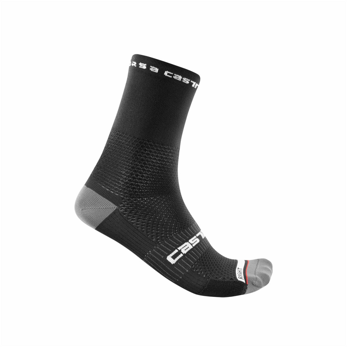 Castelli Rosso Corsa Pro 15 Socks - Wolfis