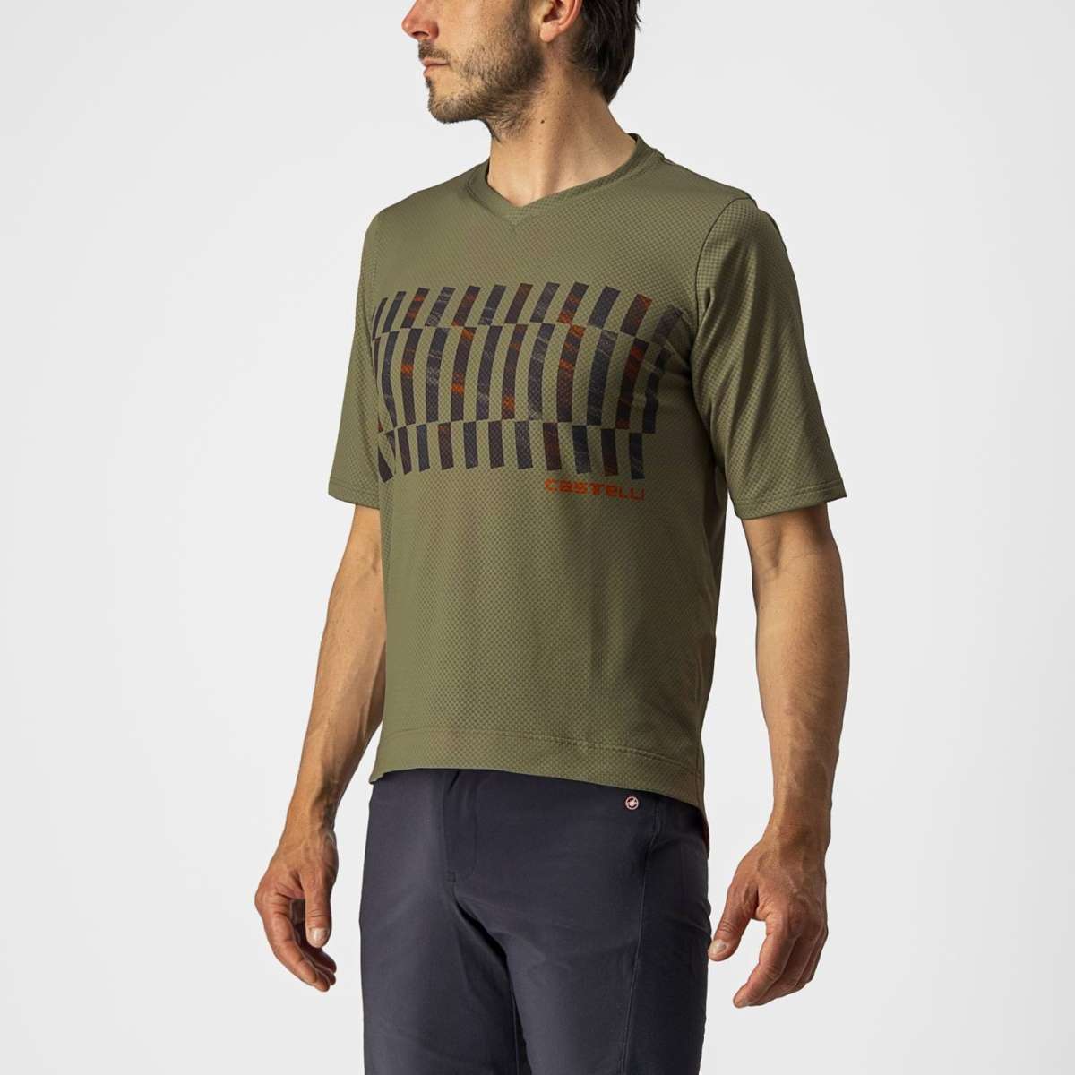 Castelli Trail Tech MTB Jersey - Wolfis