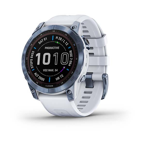 Garmin Fenix 7 Sapphire Solar GPS Watch 47mm - Wolfis