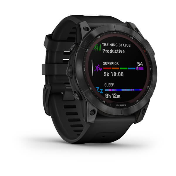 Garmin Fenix 7X Sapphire Solar Multisport GPS Watch - Wolfis