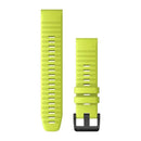 Garmin QuickFit 22 Amp Yellow Silicone Watch Band - Wolfis