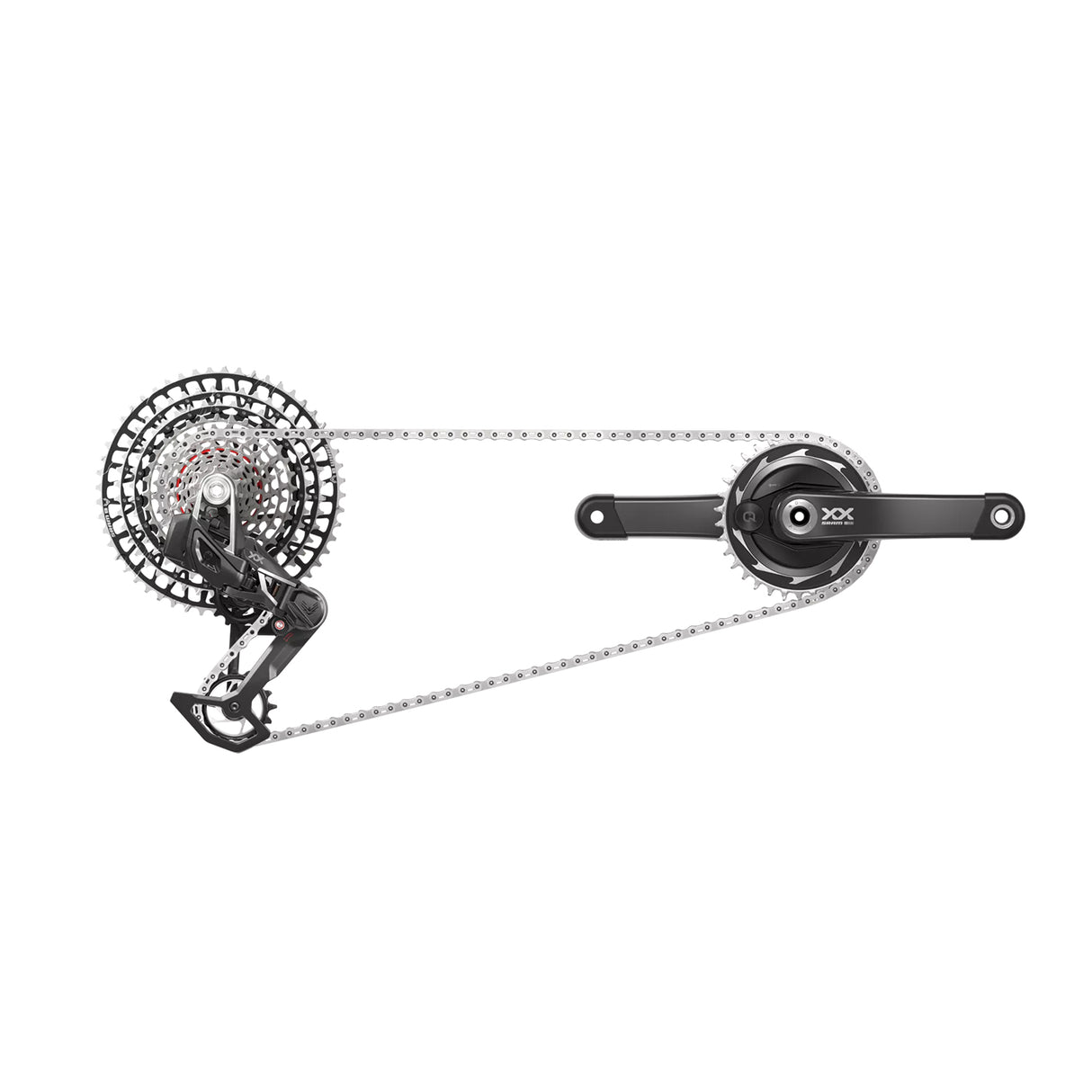 SRAM XX SL EAGLE AXS TRANSMISSION Groupset With Powermeter