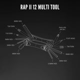 Lezyne Rap II Multi-Tool Kit - Wolfis