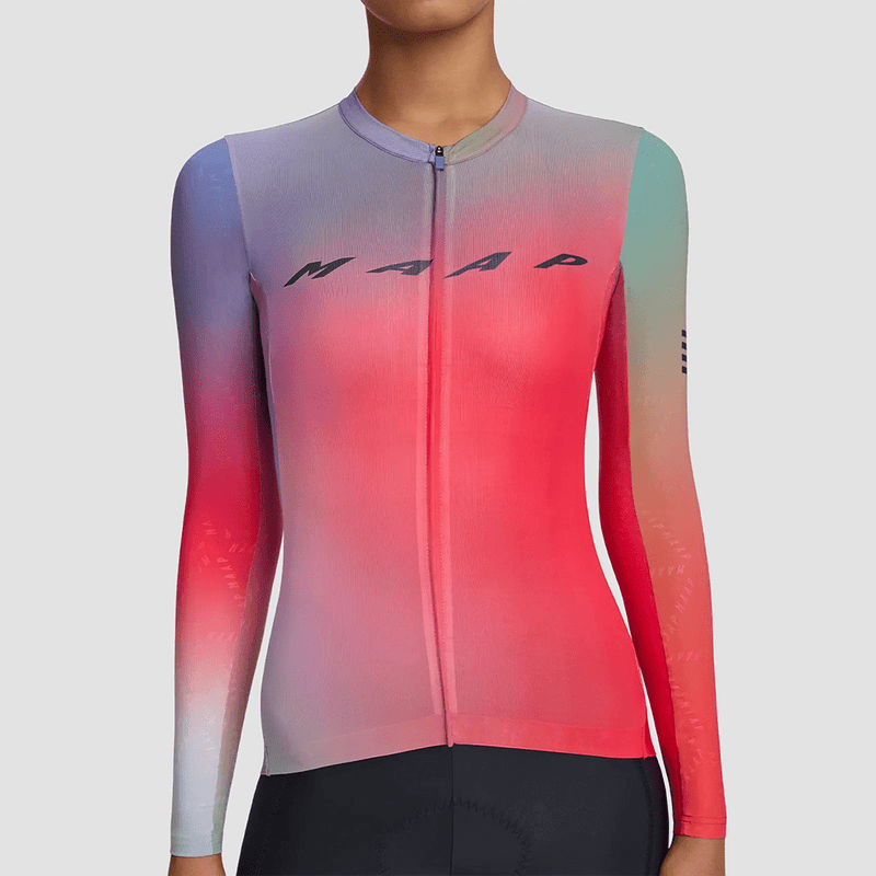 MAAP Blurred Out Pro Hex LS 2.0 Jersey Women - Wolfis