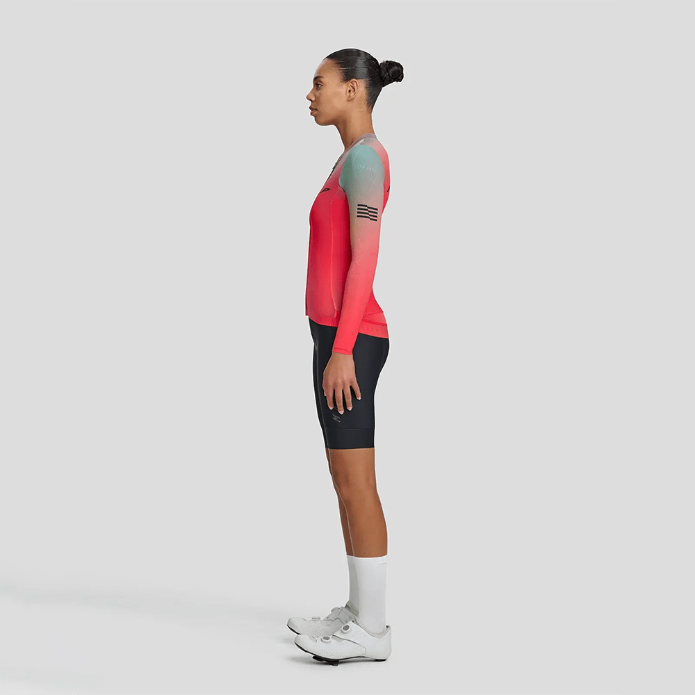 MAAP Blurred Out Pro Hex LS 2.0 Jersey Women - Wolfis