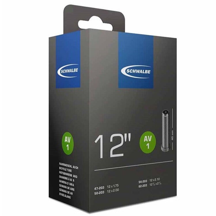 Schwalbe 12 inch Innertube AV 1 - 12" x 1.75-2.1 - Wolfis