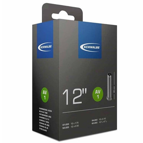 Schwalbe 12 inch Innertube AV 1 - 12" x 1.75-2.1 - Wolfis