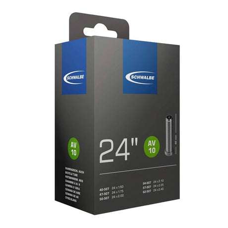 Schwalbe 24 inch Innertube - AV 10 24x1.50-2.40 - Wolfis