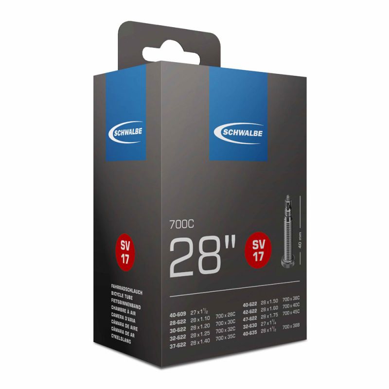 Schwalbe SV 17 28" Inner Tube - 28" 28/47x622 - Wolfis