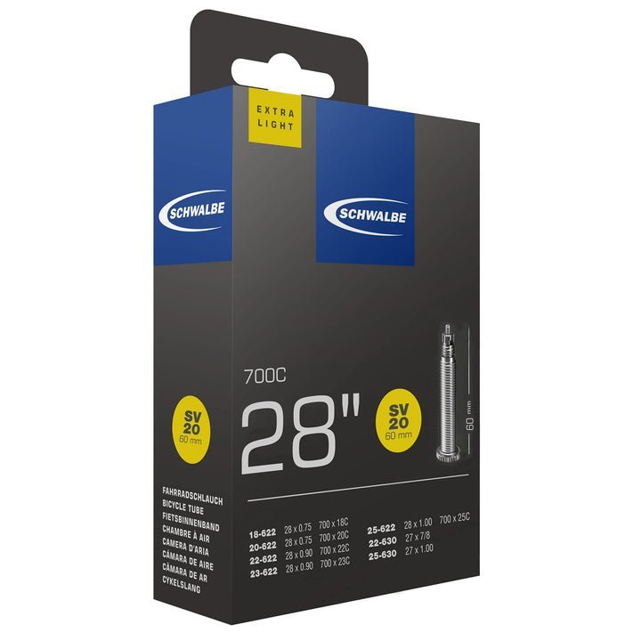 Schwalbe SV 20 SL Road Inner Tube - 700x18-25C - Wolfis