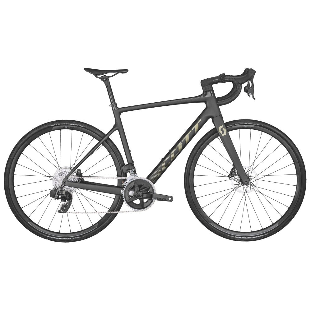 Scott Addict 10 Carbon Black Road Bike - Wolfis