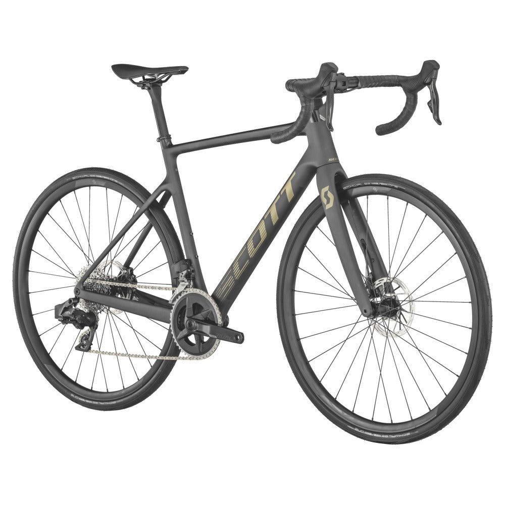 Scott Addict 10 Carbon Black Road Bike - Wolfis