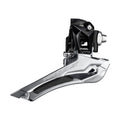 Shimano FD-R7000 105 11-speed toggle front derailleur, double 28.6 / 31.8 mm, black - Wolfis