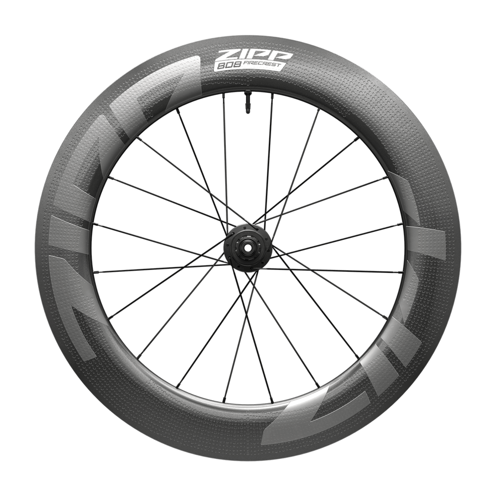 Zipp 808 Firecrest DISC-BRAKE SRAM/Shimano Wheelset - Wolfis